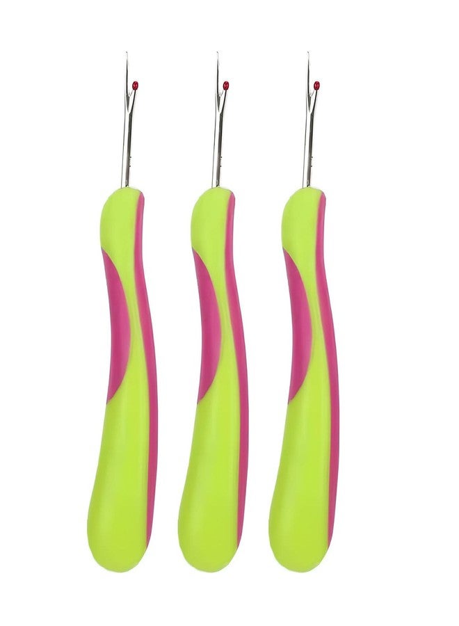 Gemsy Seam Ripper Unpicker with Cap, Sewing Tool Stitch Unpicker with Ergonomic Handle, Sharp Seam Ripper Sewing Thread Removers for Quick Unpick Sewing Combo (Curve) - Image 1